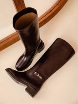 Robbie | Classic Heeled Riding Boots