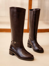 Robbie | Classic Heeled Riding Boots