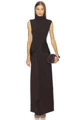 Sienna | Lace Halter Maxi Dress