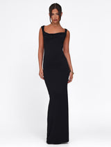 Ava | Satin Maxi Dress