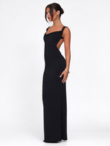Ava | Satin Maxi Dress