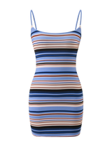 Zarelle | Stripe Bodycon Mini Dress