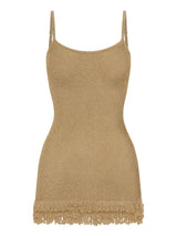 Sienna | Metallic Knit Mini Dress