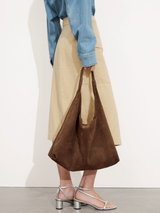 Matilda Suede Leather Tote