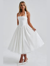 Cressida Midi Dress - Ivory