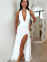 Margo | Halter Maxi Dress