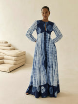 Elena | Tie Dye Button Maxi Dress