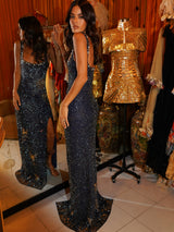 Serena | Embellished Midnight Gown