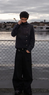 Vestra | Vintage Fencing Denim Jacket