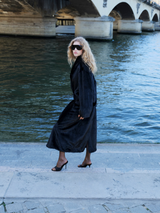 Celeste | Belted Faux Fur Coat
