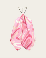 Tamsyn | Printed Halter Top