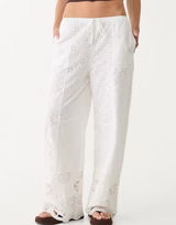 Florence | Broderie Lace Trousers
