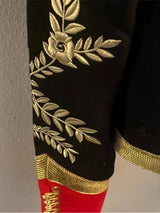Sloane | Embroidered Military Jacket
