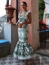 Haven | Ruffled Maxi Dress