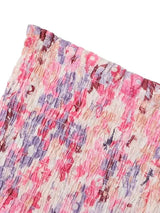 Cecilia | Strapless Floral Dress