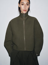 Clara | Knit Zip Up Jacket