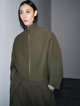 Clara | Knit Zip Up Jacket
