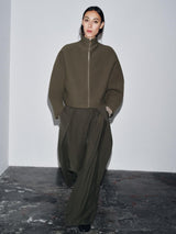 Clara | Knit Zip Up Jacket