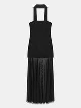 Ivy | Sheer Panel Maxi Dress