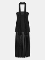 Ivy | Sheer Panel Maxi Dress