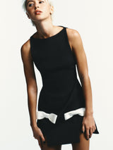 Sophie | Bow Detail Mini Dress