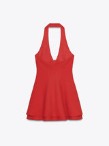 Aria | Halter Layered Mini Dress