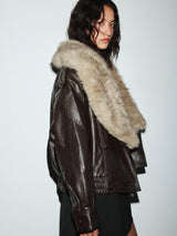 Bianca | Faux Leather Jacket