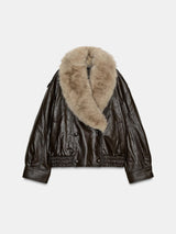 Bianca | Faux Leather Jacket