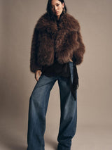 Marina | Faux Fur Short Coat
