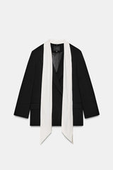 Claudia | Scarf Detailed Blazer Dress