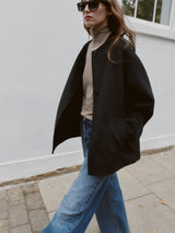 Noa | Wool Blend Short Coat