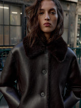 Mila | Reversible Faux Leather Jacket