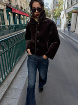 Ren | Reversible Faux Leather Jacket