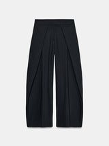 Ava | Pleated Pinstripe Pants