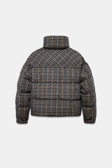 Mila | Plaid Puffer Anorak