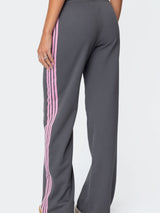 Avery | Contrast Stripe Sweatpants