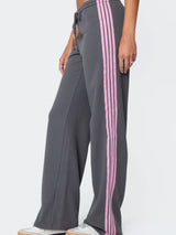 Avery | Contrast Stripe Sweatpants