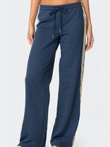 Avery | Contrast Stripe Sweatpants