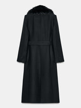 Elowen | Luxe Wool & Faux Fur Coat