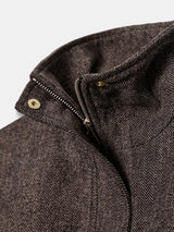 Noa | Chic Herringbone Bomber Jacket