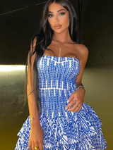 Cerys | Ruffle Mini Dress