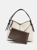 Luna | Contrast Canvas Shopper