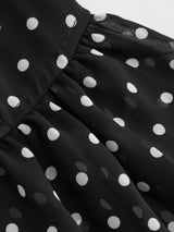 Nina | Leopard Chiffon Mini Dress
