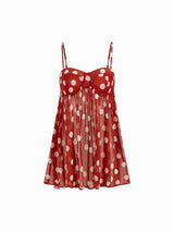 Nina | Leopard Chiffon Mini Dress
