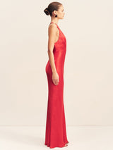Tatum | Plunged Maxi Dress