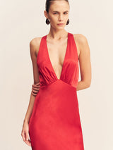 Tatum | Plunged Maxi Dress