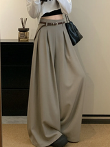 Emily | Wide Leg Pleated Trousers