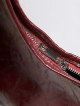 Margot | Distressed Leather Shoulder Bag