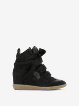 Sienna | Hidden Wedge Suede Sneaker