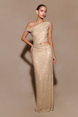 Kenny | Diamante Maxi Dress